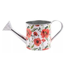 Bádog locsoló - Pipacs - 27x12x11 cm