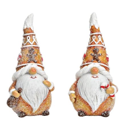 Karácsonyi mézeskalács manó figura  - 10 cm, 14 cm