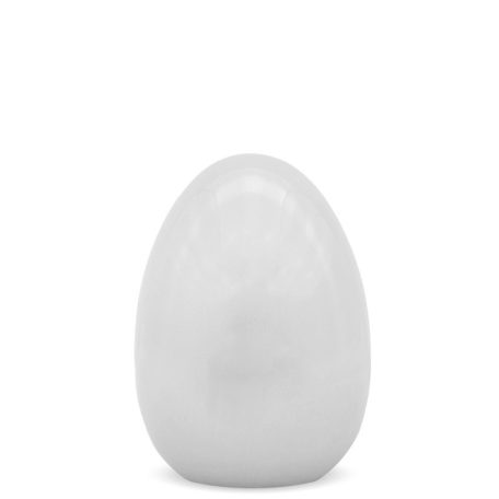 Dekoratív tojás szürke - 11x8x8 cm 