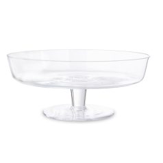 Üveg tányér - 10,5x24,5x24,5 cm