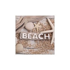   Ambiente - Beach Wood papírszalvéta - 20 db-os - 25x25 cm, 33x33 cm 