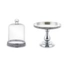 Dekoratív süteményes tál - 28,5x20,5x20,5 cm 