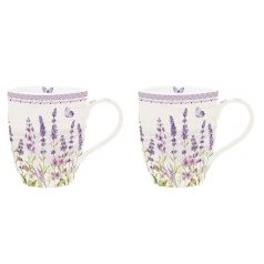   Easy Life - Lavender Fields - Porcelán bögreszett 2db-os szett - 350ml