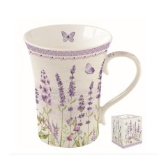 Easy  Life - Lavender Fields- Porcelánbögre - 360 ml