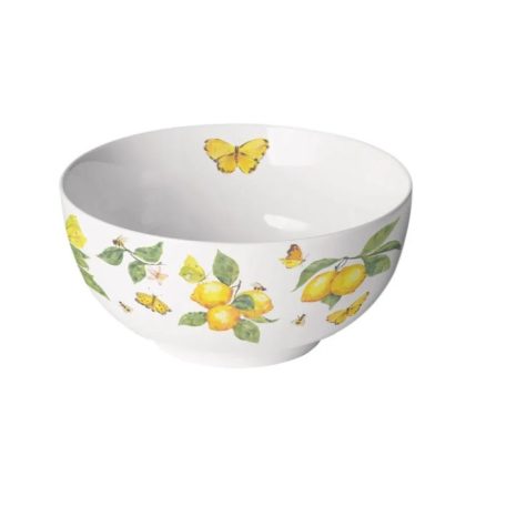 Ambiente porcelántál - Fresh lemons white - 6,5x14 cm