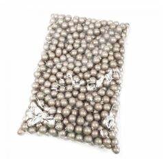 Metál hungarocell golyó 1,2 cm  - 10 g/csomag - Bronz