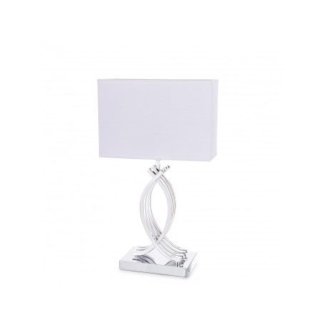 Elegáns lámpa fehér - 47,5x28x11 cm