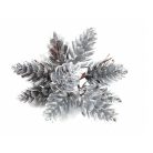 Mű fenyőtoboz pikk*10 - Ezüst - 10 toboz/pikk, - 3,5 cm  