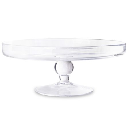 Üveg tányér - 10,5x26x26 cm