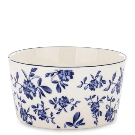 Kerámia tál - Kék-fehér - 6,5x12,5x12,5 cm - Várható érkezés: 2026.01.31.