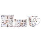 Ambiente Welcome Aboard porcelánbögre - 0,4 l 