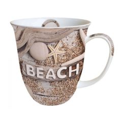 Ambiente - Beach Wood porcelánbögre - 400 ml