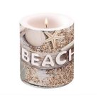Ambiente - Beach Wood átvilágítós gyertya - 8x7,5 cm, 12x10 cm
