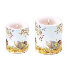   Ambiente Forest friends átvilágítós gyertya - 8x7,5 cm, 10x10 cm