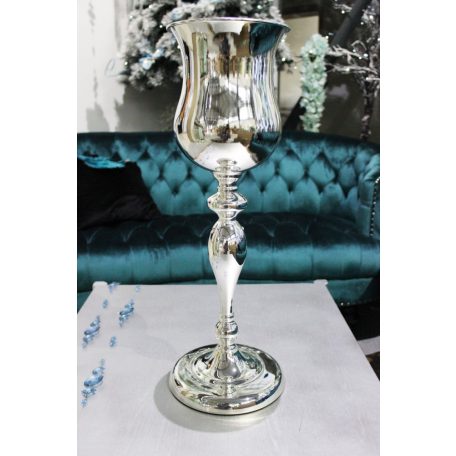 Ezüst luxus váza - 64 cm 