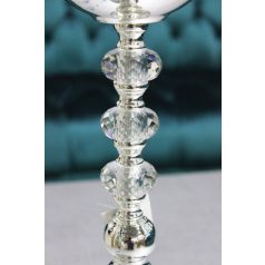 Ezüst luxus váza drágakövekkel - 47cm