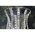 Ezüst luxus gyertyatartó drágakövekkel - 52 cm