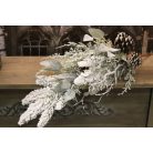 Fehér havas ágak mix  - 65 cm