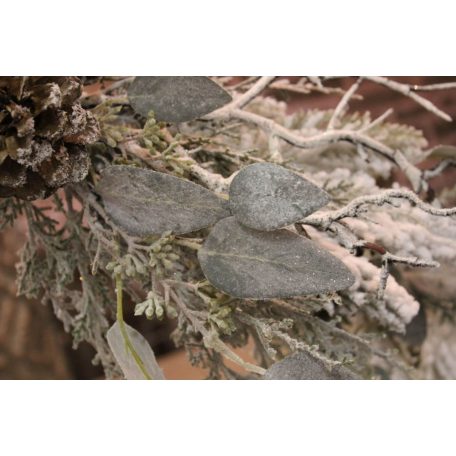 Fehér havas ágak mix  - 65 cm