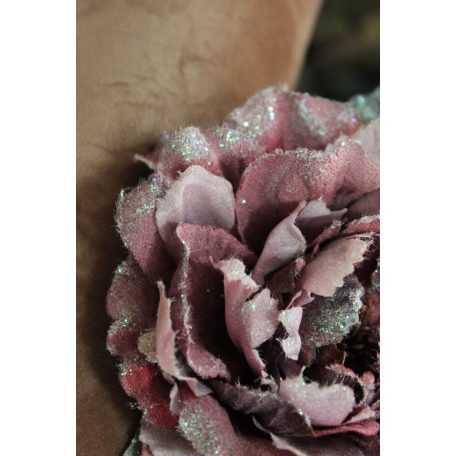 Ciklámen bársonyrózsa csillámmal - 14 cm