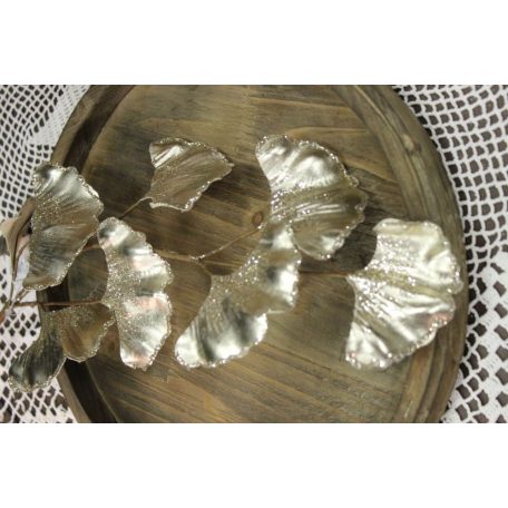 Arany ág ginko levelekkel - 53 cm