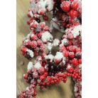 Piros-fehér bogyók - 26 cm