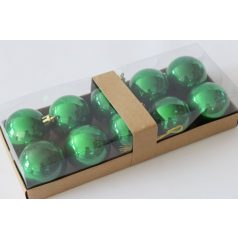 Zöld műanyag gömbök - 5 cm - 10 db/csomag