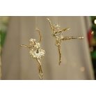 Arany karácsonyfadísz balerina  -15 cm
