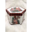 Klasszikus karácsonyi gömbök - Fenyőfa - 7 cm - 14 db/csomag