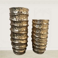   Magas arany GLAMOUR dizájner váza - 90 cm - 2022.10.15 -tól - Raktáron