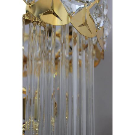 Felfüggeszthető luxus kristálycsillár BLANCHE - 140 cm
