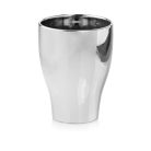 Orchidea kaspó - Moon - Ezüst - 14x18 cm - Raktáron 