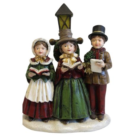 Karácsonyi énekesek - 16,5 cm