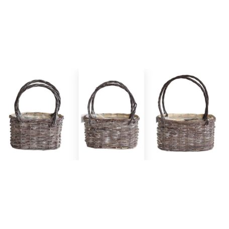 Rattan kosár fülekkel - 20 cm, 26 cm, 30 cm