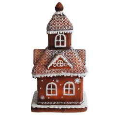   Világító Mézeskalács Templom - 24 cm - Várható érkezés: 2025.09.hó