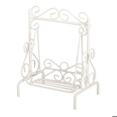 Hintaágy, fehér - 7x5x9cm 