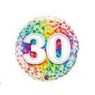 Lufi fólia 30 évszámos 46 cm
