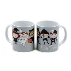 Halloween bögre gyerekek jelmezben - 3 dl