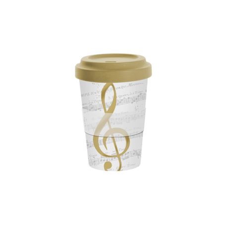 PPD.C1333072 I Love Music gold papírszalvéta 33x33cm,20db-os