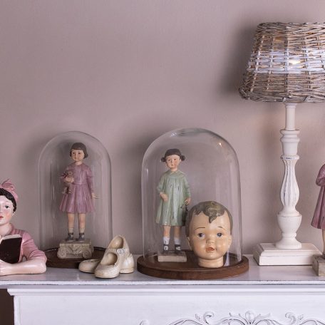  Üvegbúra fa talppal - 17x25 cm 