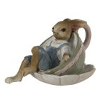 Nyuszifiú csészében - 11x8x7 cm