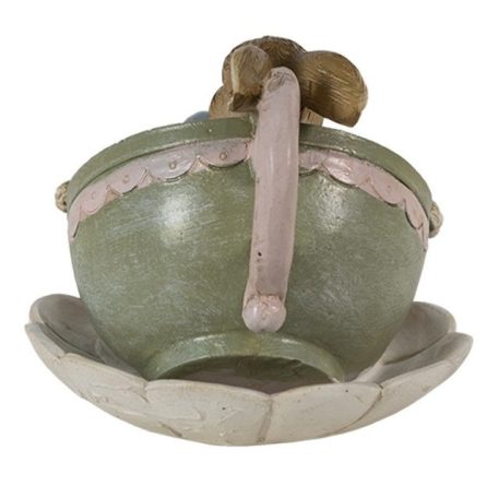 Nyuszifiú csészében - 11x8x7 cm