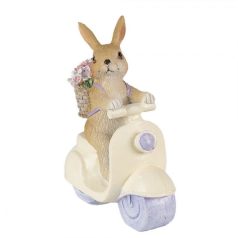 Nyúl figura robogón  - 12x5x14 cm  - Raktáron