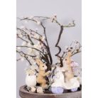 Nyúl figura robogón  - 12x5x14 cm  - Raktáron