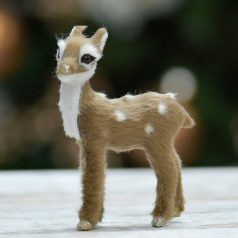 Csillámos patás Bambi figura - 9 cm 