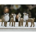 Csillámos patás Bambi figura - 9 cm 