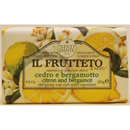 Nesti Dante Il Frutteto, citrom és bergamot szappan 250g