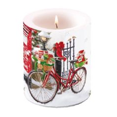 Ambiente Bike In Snow papírszalvéta 33x33cm - 20db-os