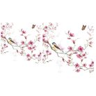 Ambiente papírszalvéta - Bird & Blossom white - 25x25 cm, 33x33 cm - 20 db/csomag 
