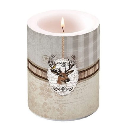 Ambiente Wild Deer papírszalvéta 25x25cm - 20db-os
